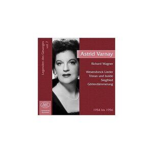 Astrid Varnay Wagner Legends Des Gesanges Vol 17 CD 1954 to 1956 Remastered NEW